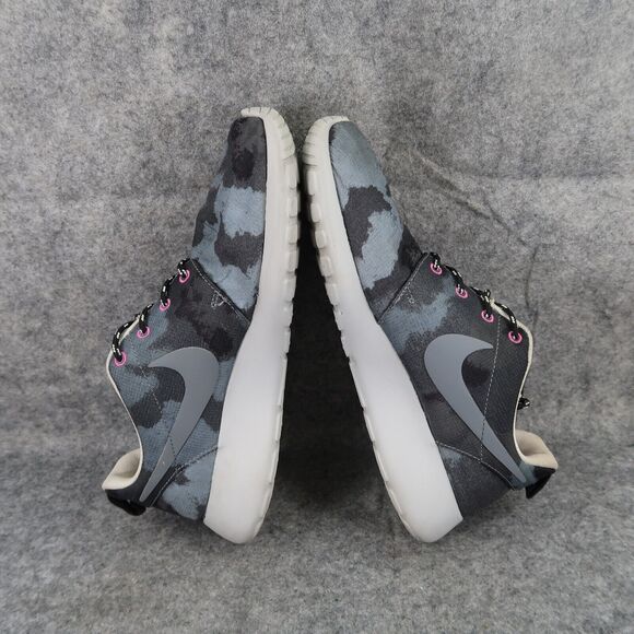 Nike Shoes Womens 7.5 Sneakers Athletic Roshe Run Print Lifestyle Active Comfort - Picture 8 of 13